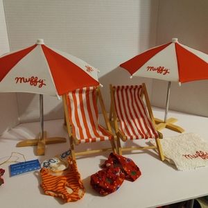vanderbear muffy pool and beach items lot